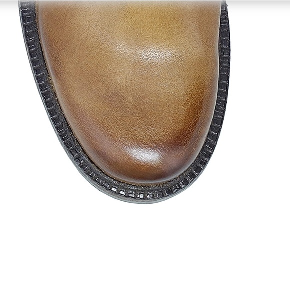 New with Box A.S.98 Stratford Leather Suede Boots in Wheat size 38/7.5 Sold Out - Picture 7 of 13